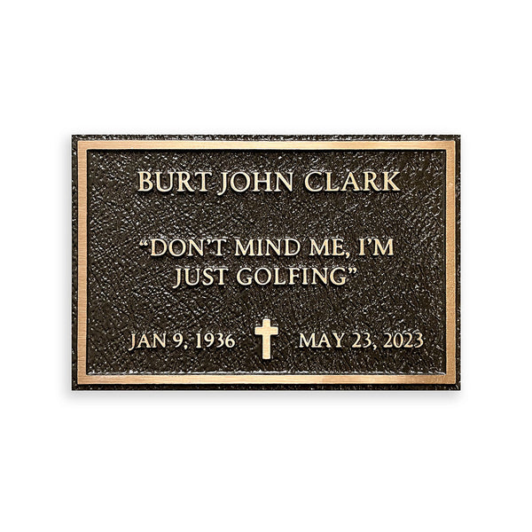 『野茂英雄 COLLECTOR'S PLAQUE』 Brass Engraved Square Nameplates | IdentificationTags.com