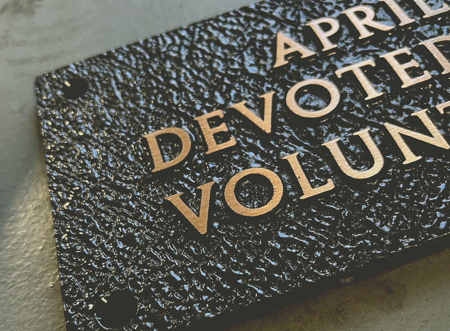 Honoring Generosity: Cast Bronze Donor Recognition Plaques for Institutions and Nonprofits