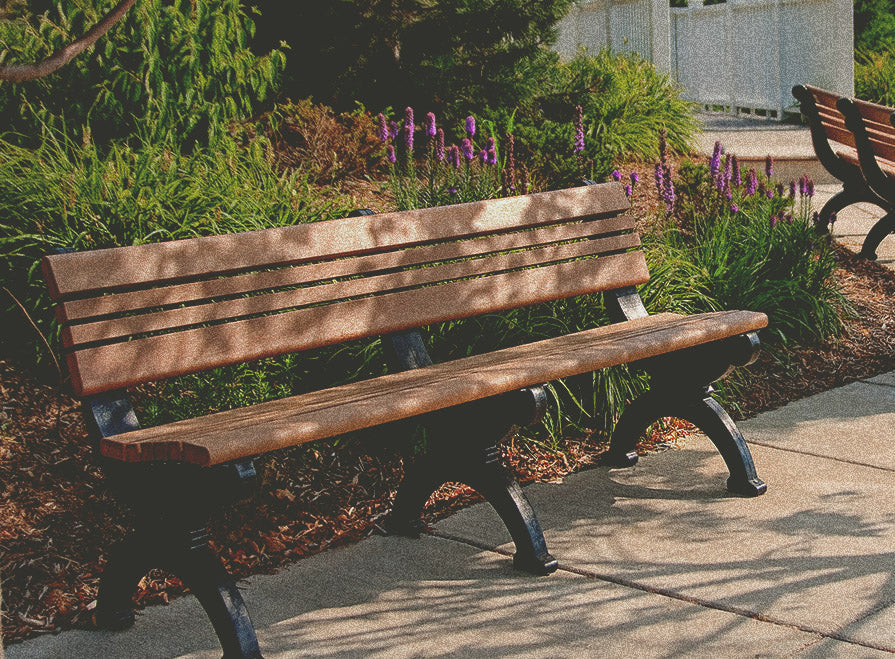 Memorial and Commemorative Benches — Made in America with 100% Recycled Plastic