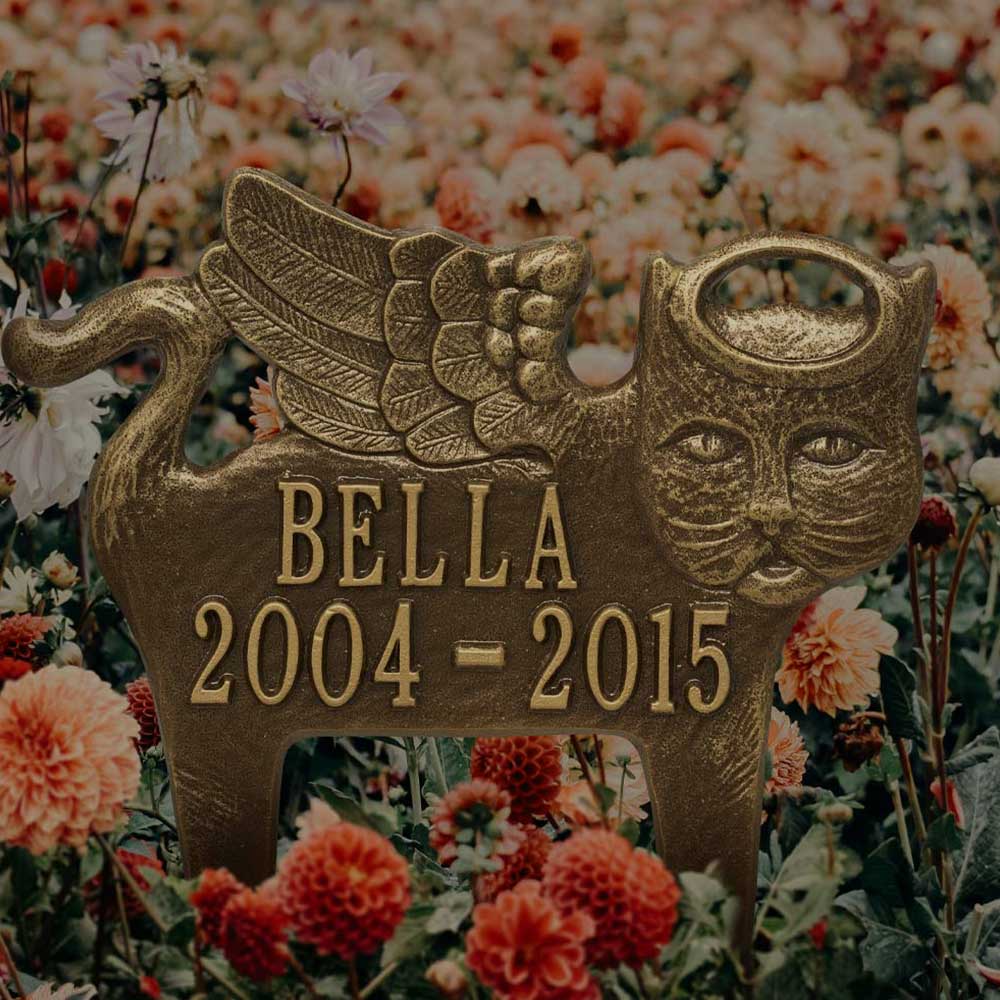 Guardian Angel Pet Cat Memorial