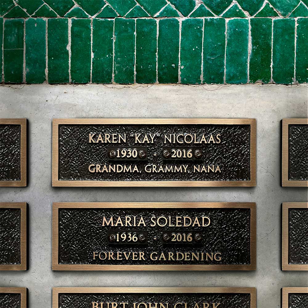 9&quot; x 3&quot; Rectangular Commemorative Plaque